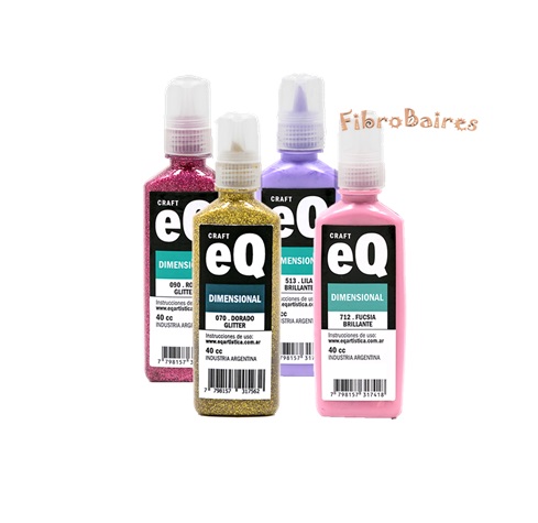  -Pintura Dimensional y Glitter